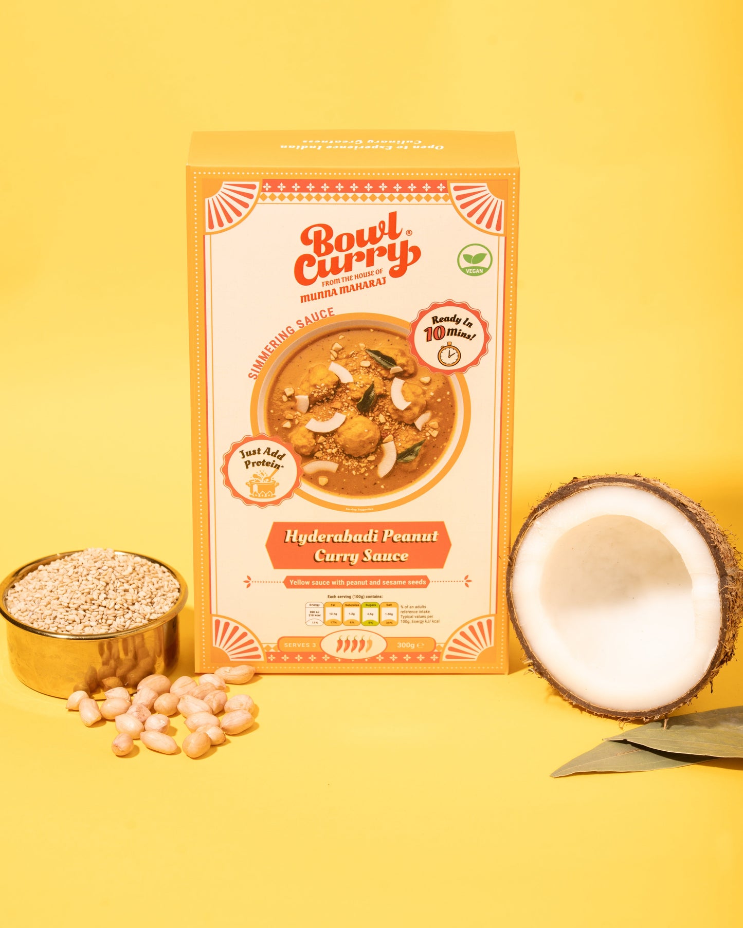 Hyderabadi Peanut Curry Sauce