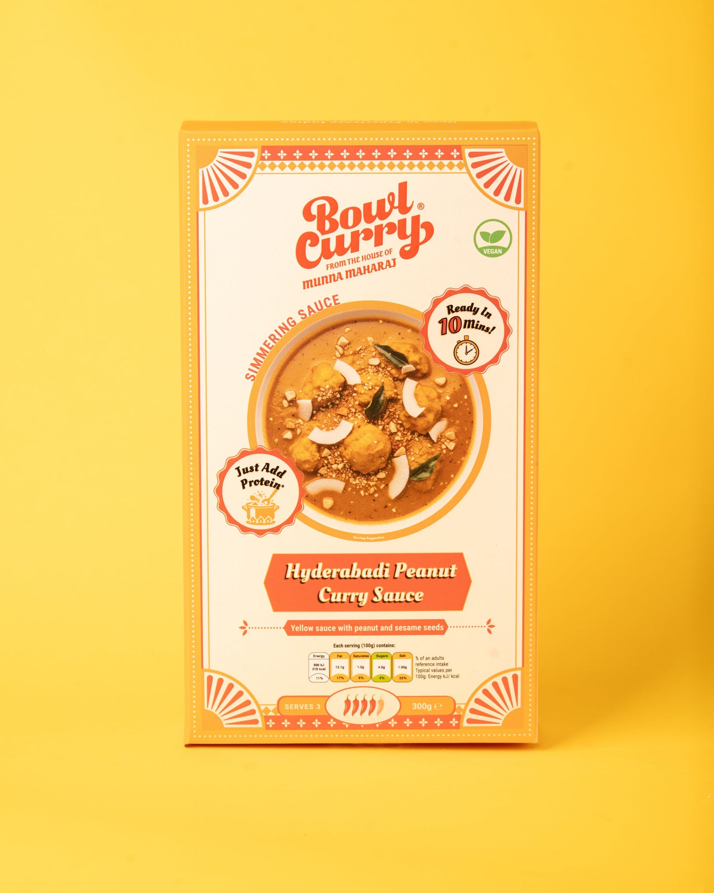 Hyderabadi Peanut Curry Sauce