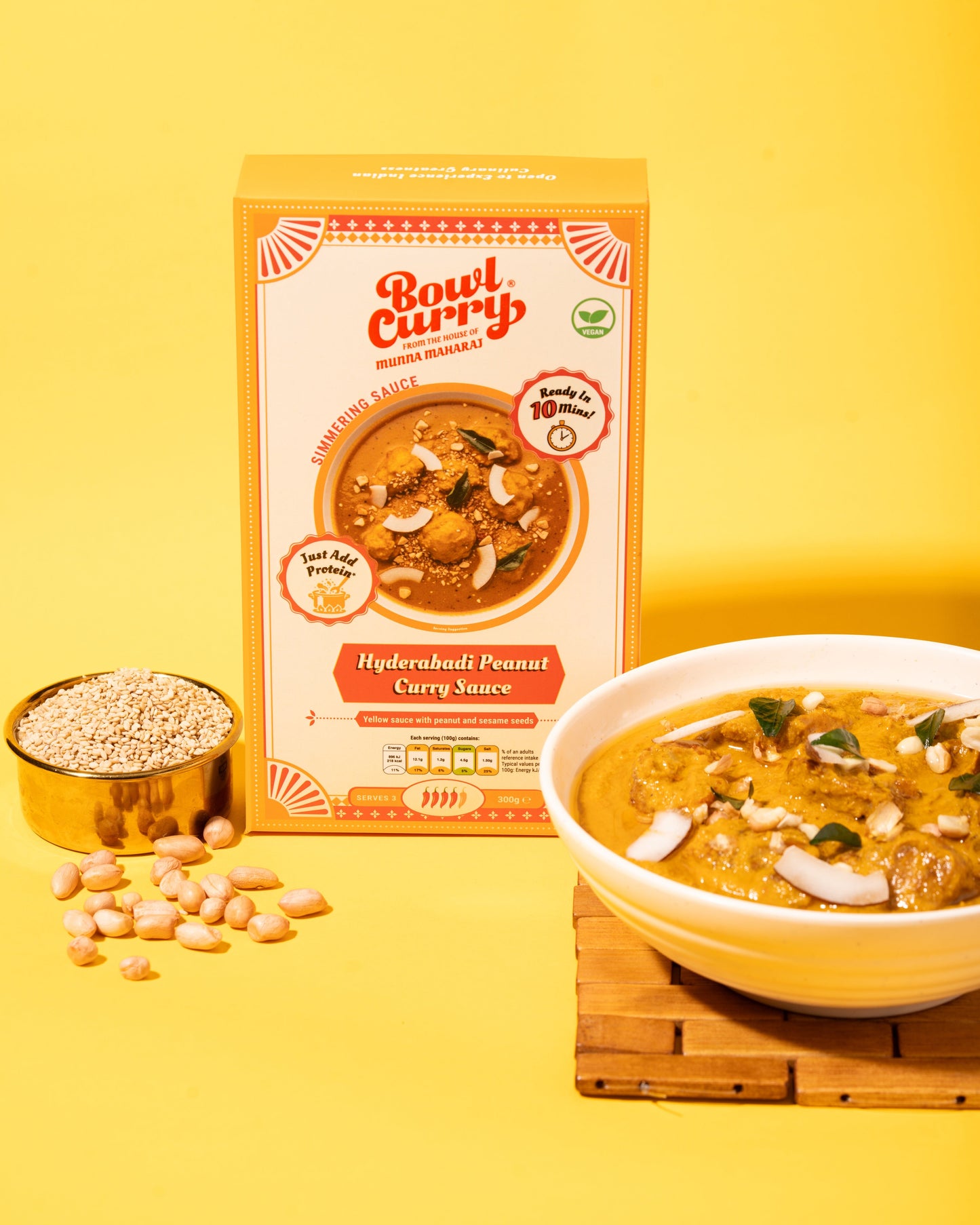 Hyderabadi Peanut Curry Sauce