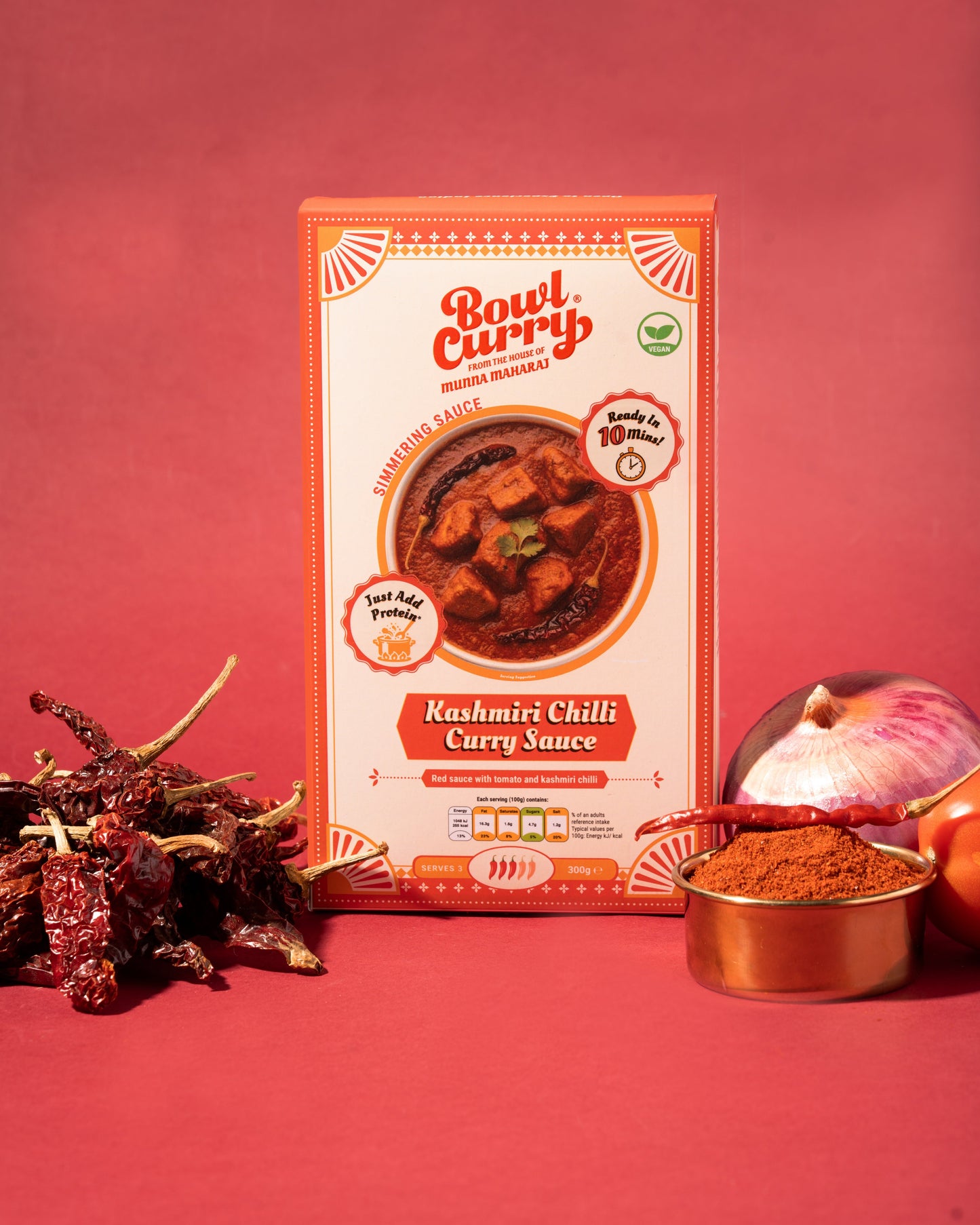 Kashmiri Chilli Curry Sauce