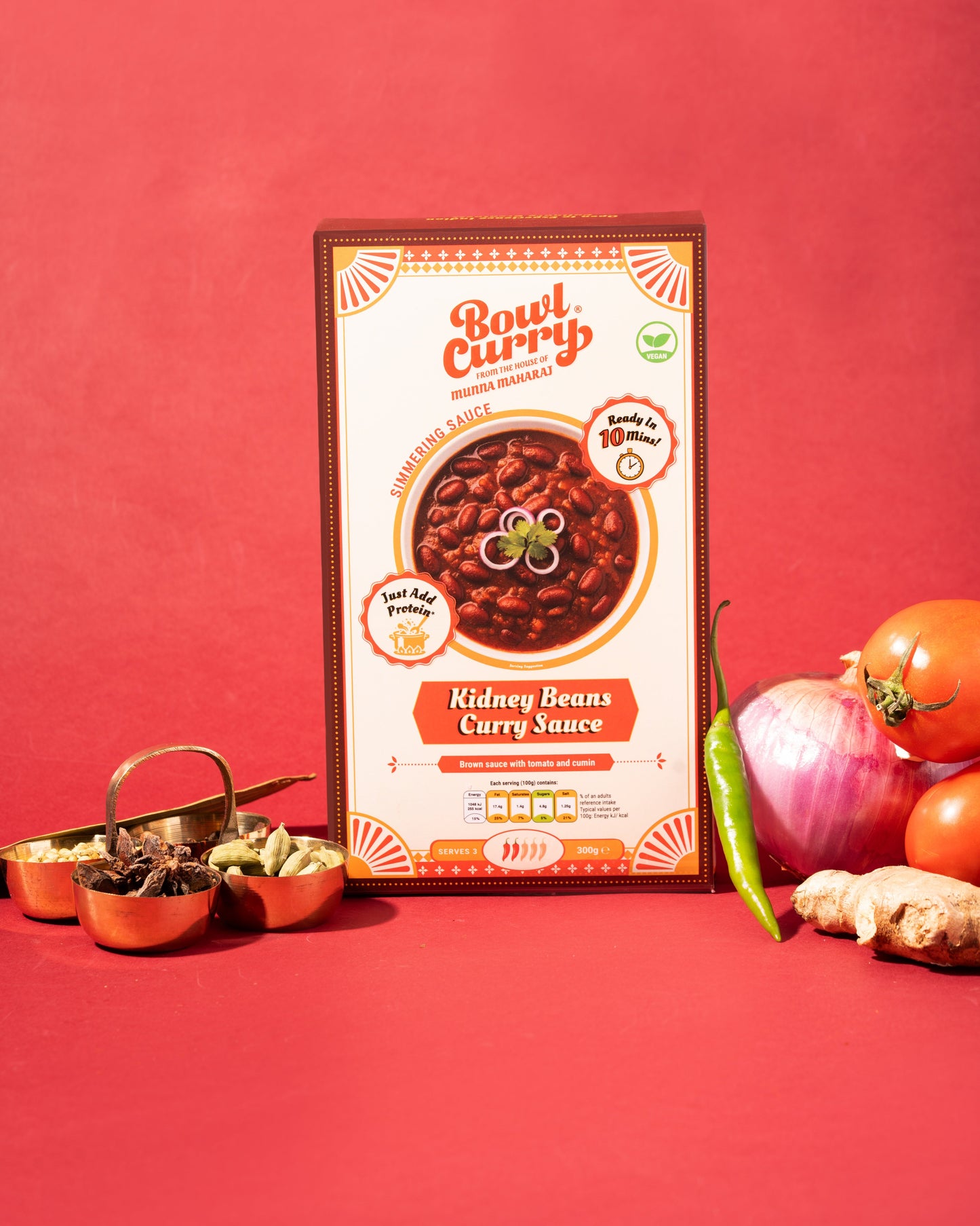 Kidney Bean Curry Sauce