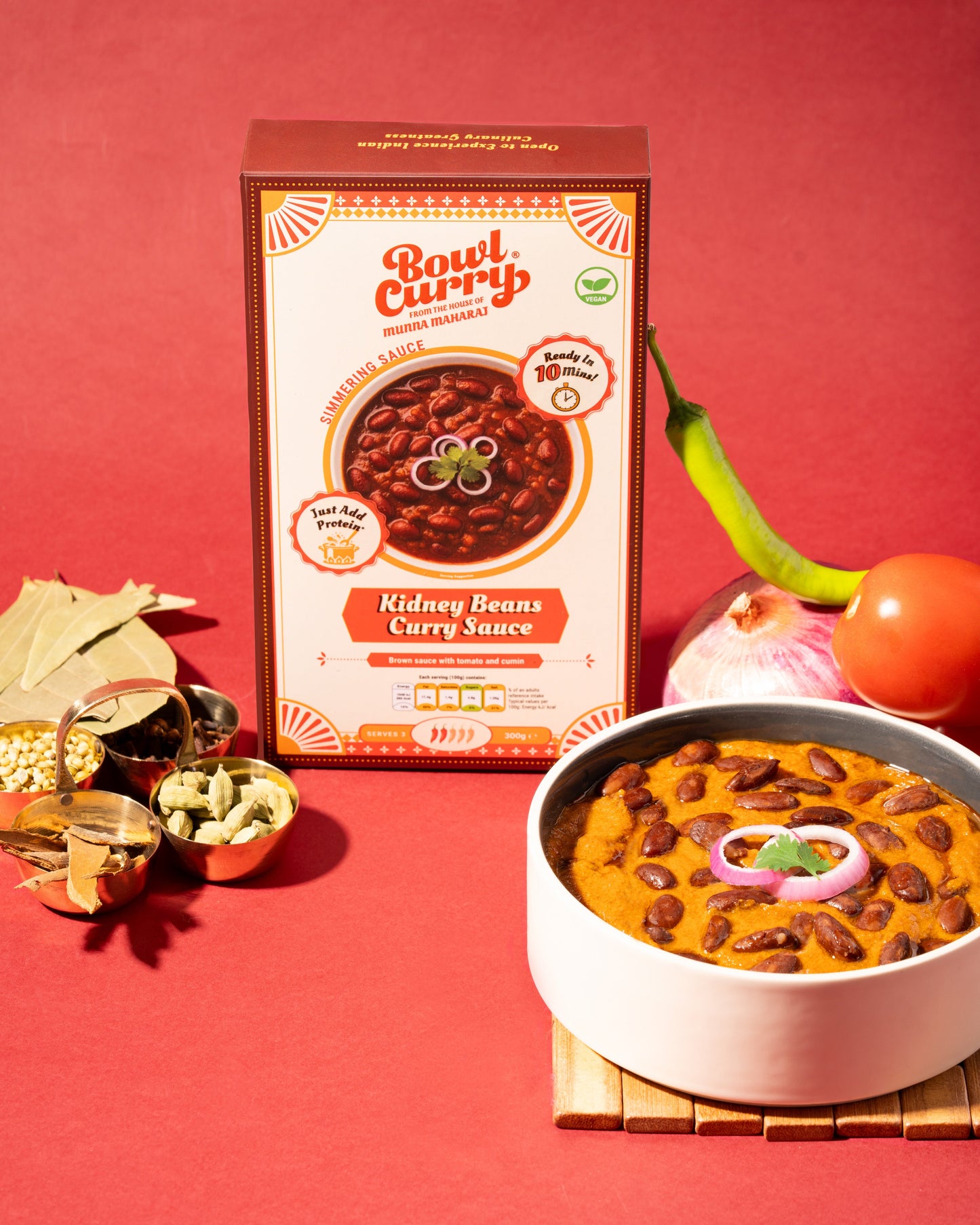 Kidney Bean Curry Sauce