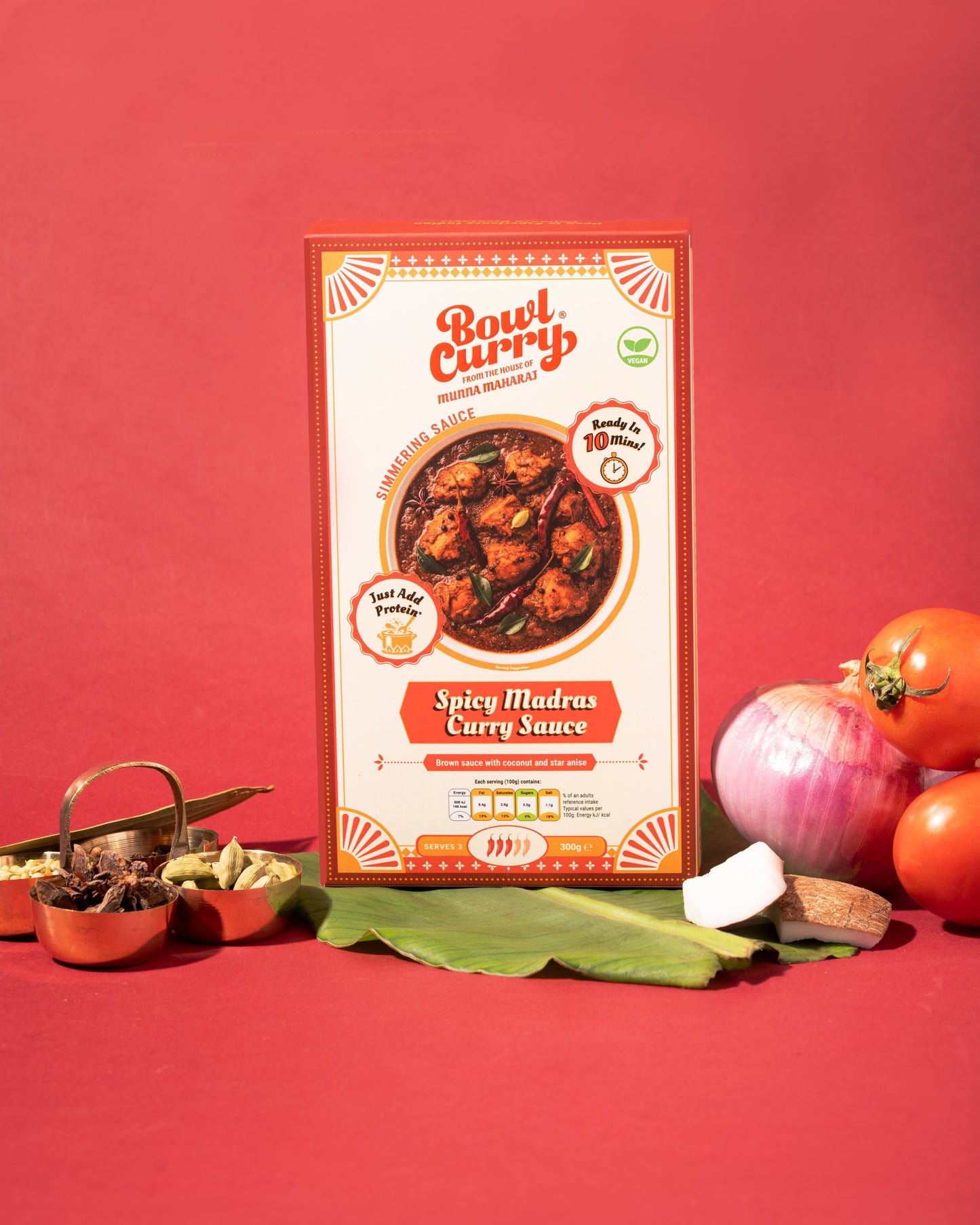 Spicy Madras Curry Sauce