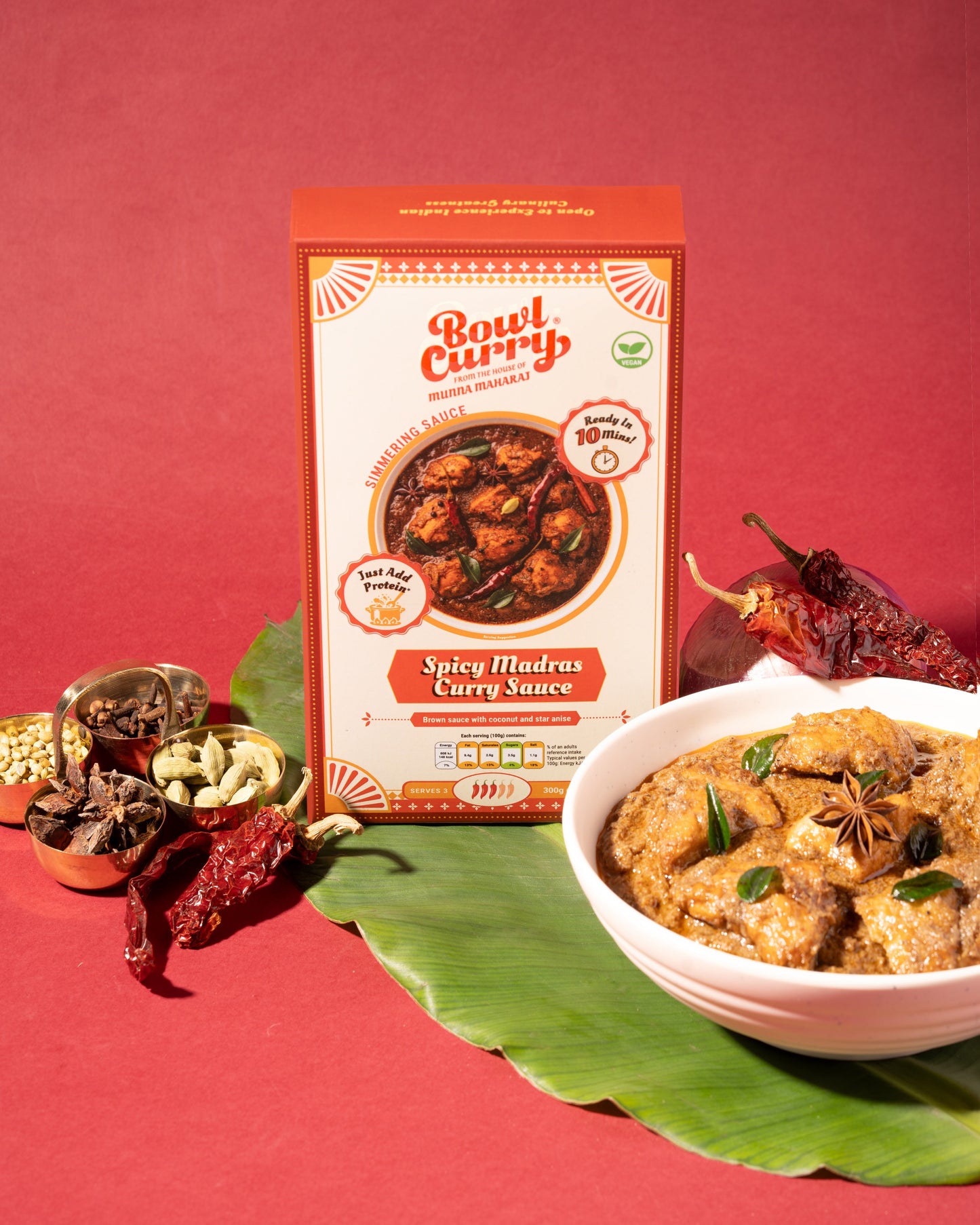 Spicy Madras Curry Sauce