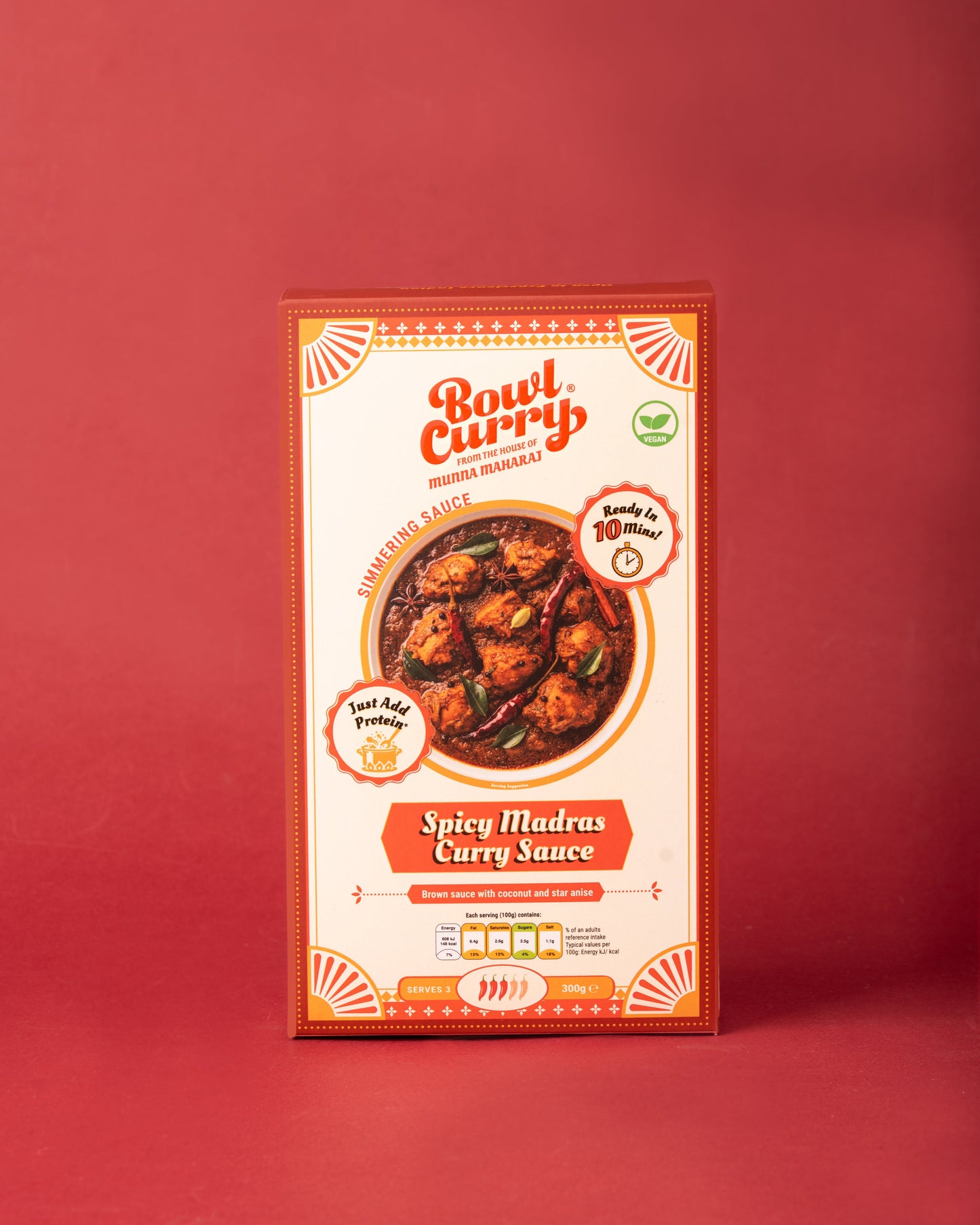 Spicy Madras Curry Sauce