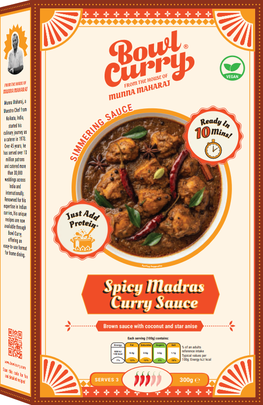 Spicy Madras Curry Sauce