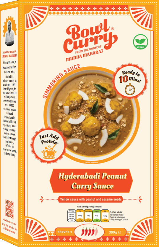 Hyderabadi Peanut Curry Sauce
