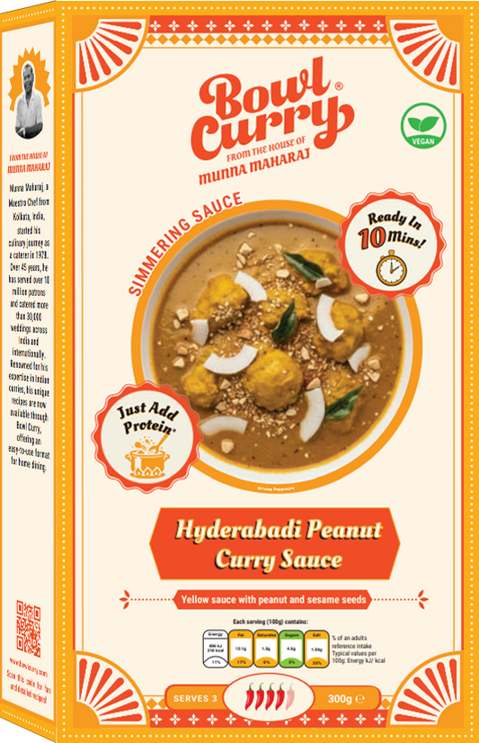Hyderabadi Peanut Curry Sauce