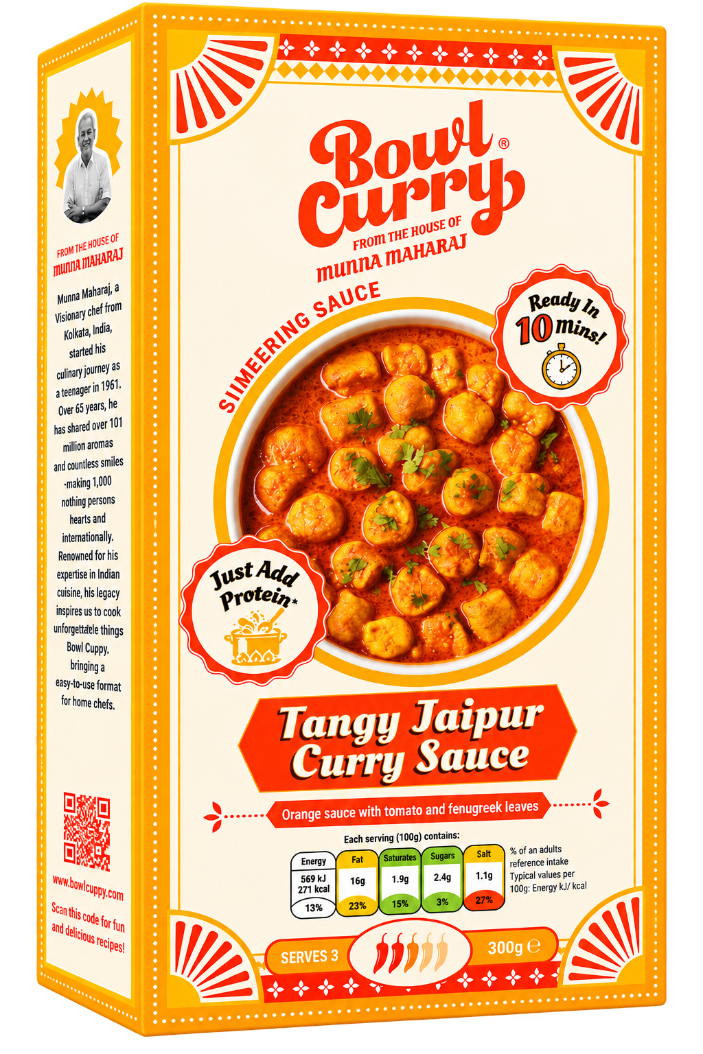Tangy Jaipur Curry Sauce